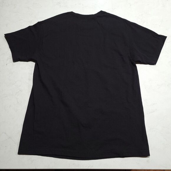 Primitive Skateboarding Loud As Ever Flaming Skull Rose Black T Shirt Large NWOT - Picture 2 of 5